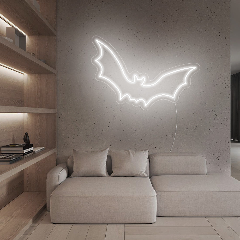 Bat Cartoon logo LED Neon Sign Halloween Neon Sign