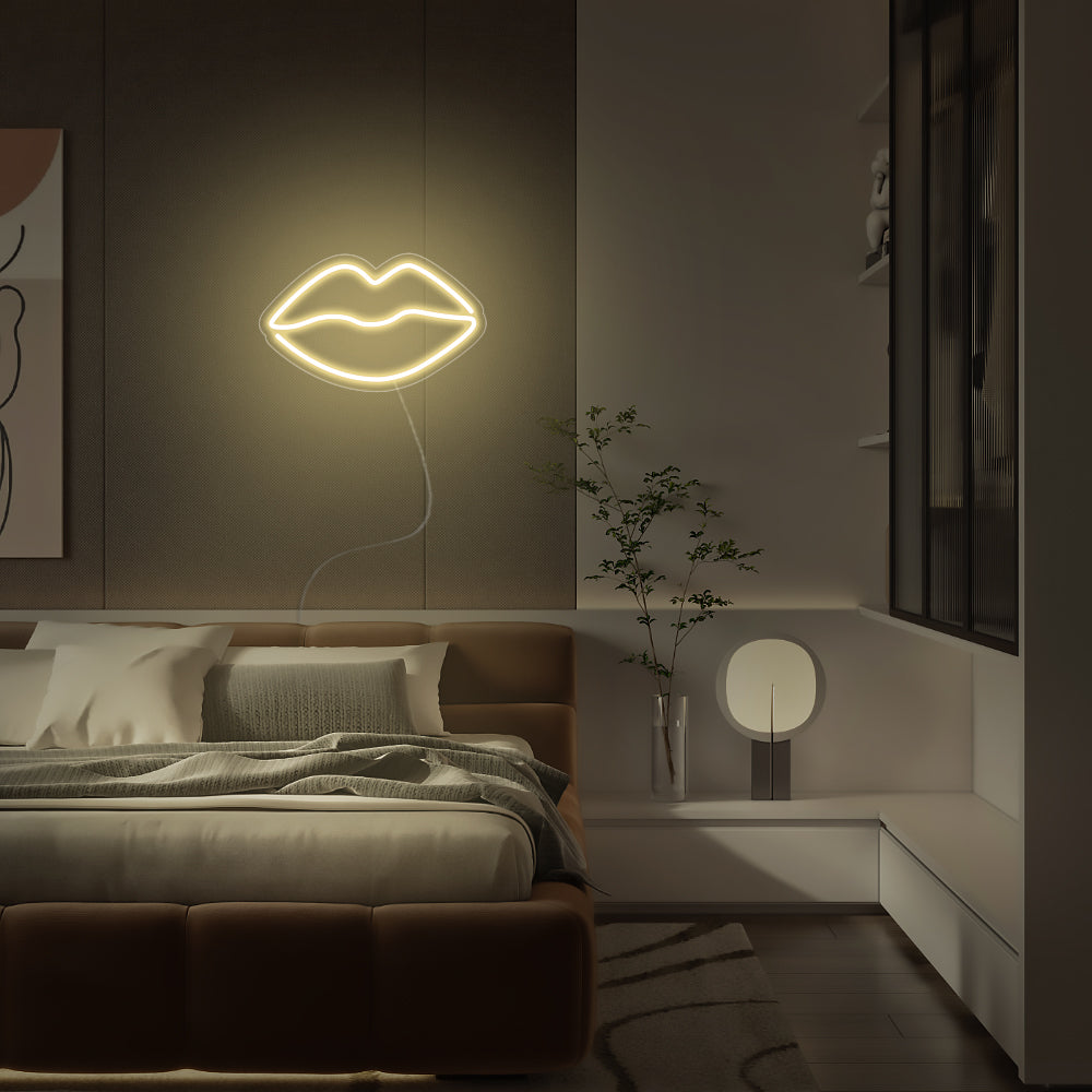 Mini Lips LED Neon Signs Led Neon Lighting