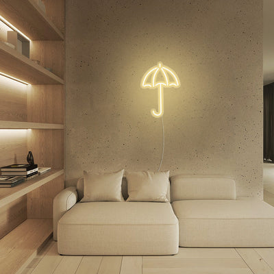 Mini Umbrella LED Neon Signs Led Neon Lighting