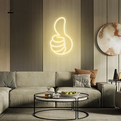 Thumbs up Neon Signs Led Neon Lighting