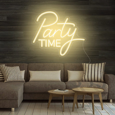 Party TIME Neon Signs Led Neon Light Party Decoration