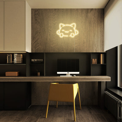 Mini Smile Cat LED Neon Signs Led Neon Lighting