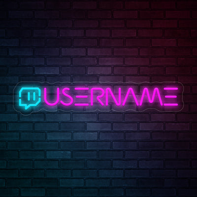 Game Tag Neon Signs Custom Name Led Neon Light