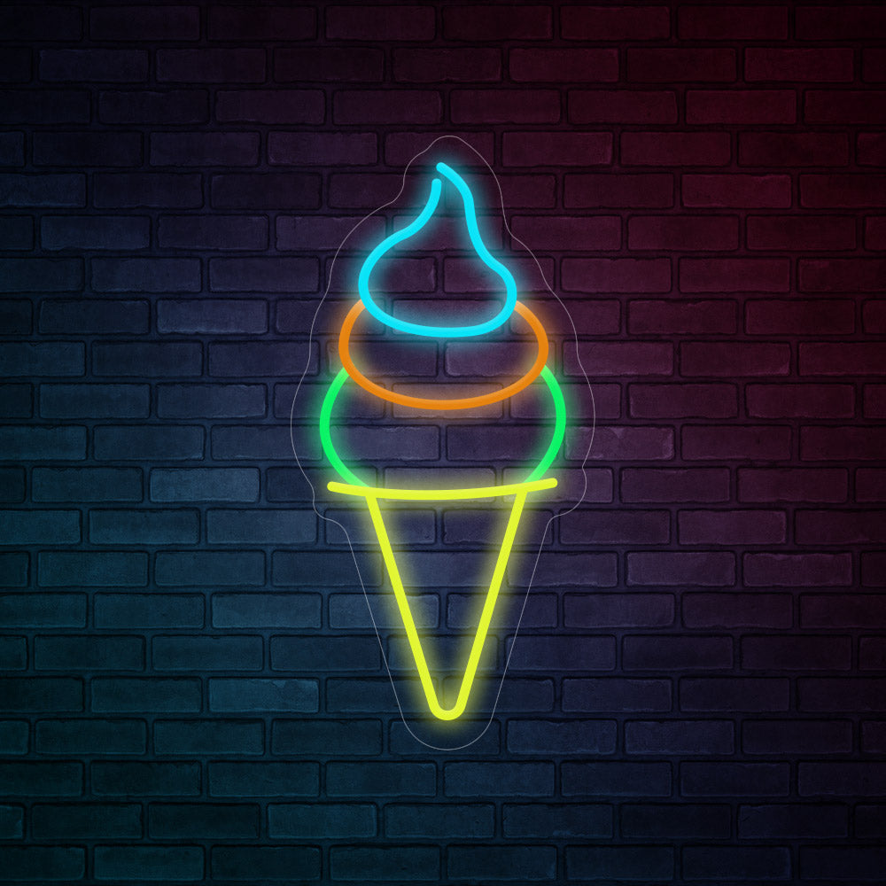 Ice cream Neon Signs Led Neon Lighting