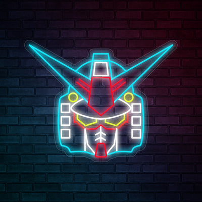 Gundam Robot Neon Signs Led Neon Lighting