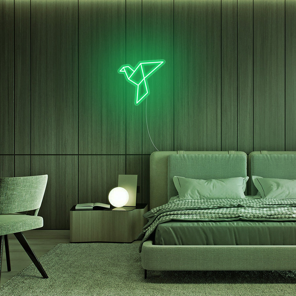 Mini Paper Crane LED Neon Signs Led Neon Lighting