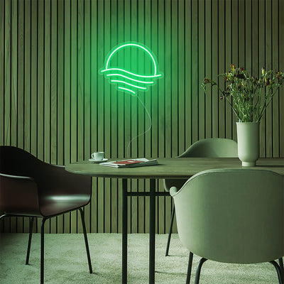 Mini Sunset Sea LED Neon Signs Led Neon Lighting
