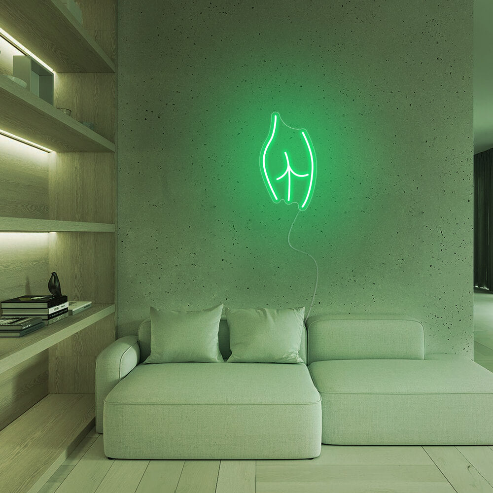 Mini Lady Buttocks LED Neon Signs Led Neon Lighting