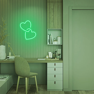 Mini Heart Lock LED Neon Signs Led Neon Lighting