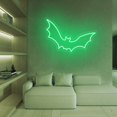 Bat Cartoon logo LED Neon Sign Halloween Neon Sign