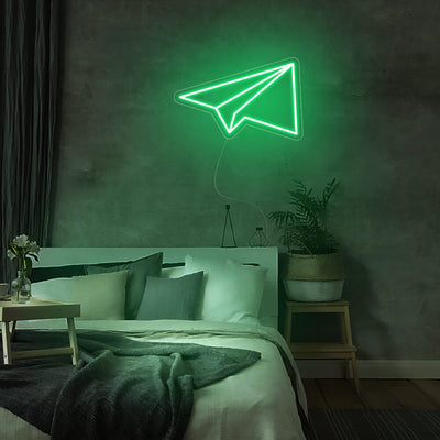Mini Paper Plane LED Neon Signs Led Neon Lighting