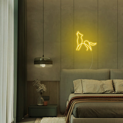 Mini Wolf LED Neon Signs Led Neon Lighting