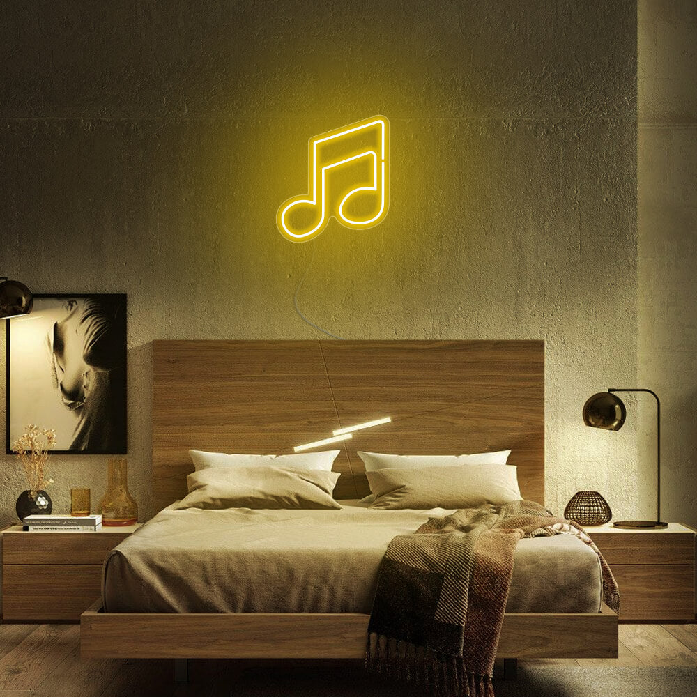 Mini Music Note LED Neon Signs Led Neon Lighting