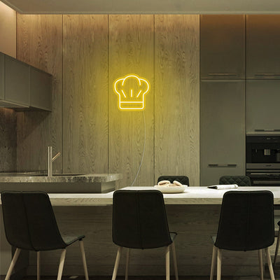 Mini Chef Hat LED Neon Signs Led Neon Lighting