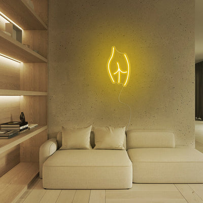 Mini Lady Buttocks LED Neon Signs Led Neon Lighting