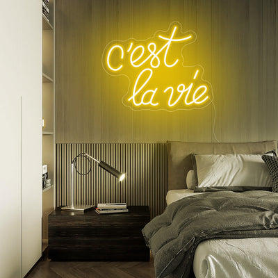 C'est la vie Neon Signs Movie Led Neon Lighting