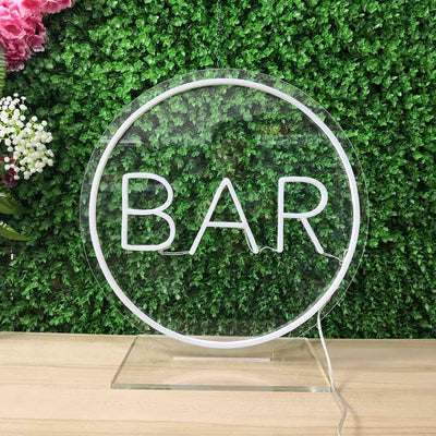 Bar Sign Neon Sign Wedding Event Party Desktop Neon Sign