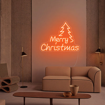 Christmas Tree Neon Signs Led Neon Lighting - Merry Christmas Neon Signs Led Neon Lighting