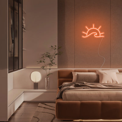 Mini Sunrise sea LED Neon Signs Led Neon Lighting