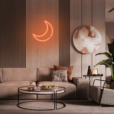 Mini Moon LED Neon Signs Led Neon Lighting