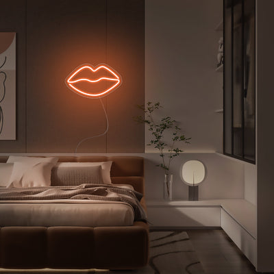 Mini Lips LED Neon Signs Led Neon Lighting