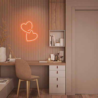 Mini Heart Lock LED Neon Signs Led Neon Lighting