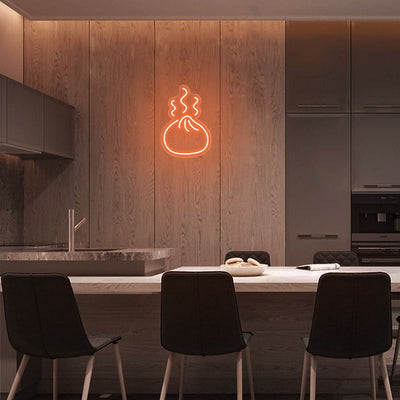 Mini Dumpling LED Neon Signs Led Neon Lighting