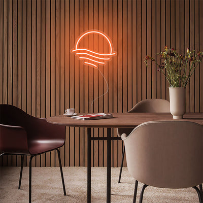 Mini Sunset Sea LED Neon Signs Led Neon Lighting