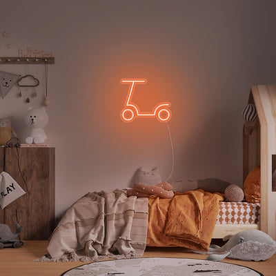 Mini Scooter LED Neon Signs Led Neon Lighting