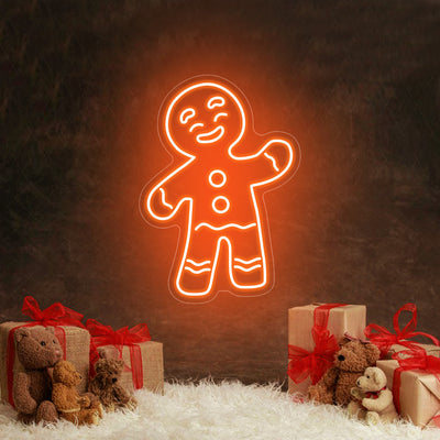 Christmas Snowman Gingerbread Man Neon Signs Led Neon Lighting