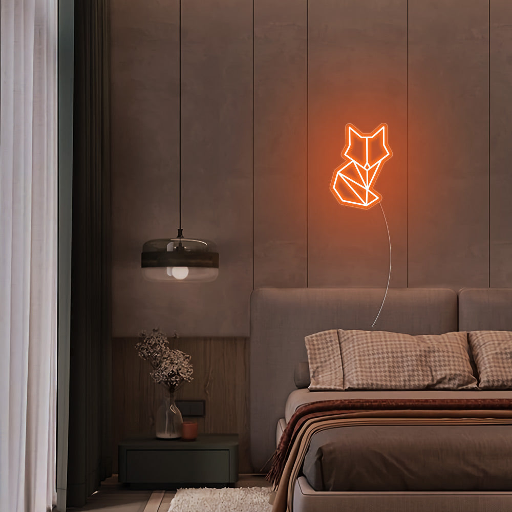 Mini Artistic Fox LED Neon Signs Led Neon Lighting