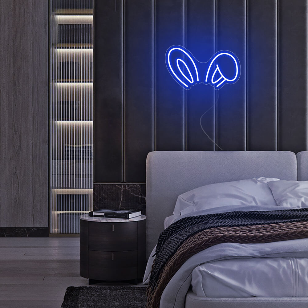 Mini Bunny Ears Neon Signs Led Neon Lighting