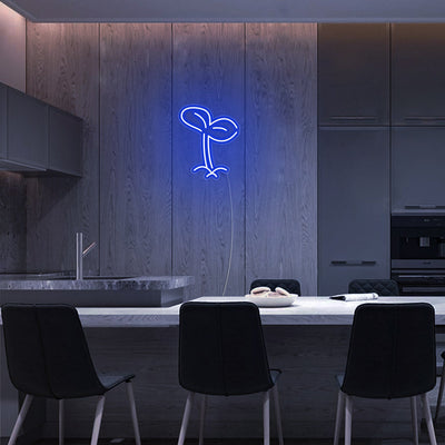 Mini Sprout Seed LED Neon Signs Led Neon Lighting