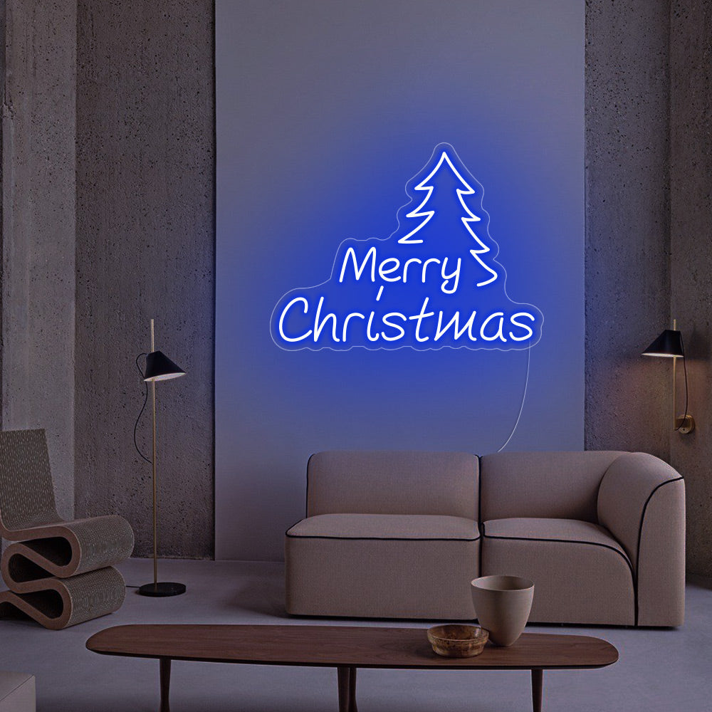 Christmas Tree Neon Signs Led Neon Lighting - Merry Christmas Neon Signs Led Neon Lighting