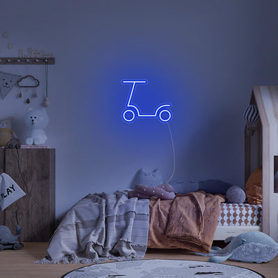 Mini Scooter LED Neon Signs Led Neon Lighting