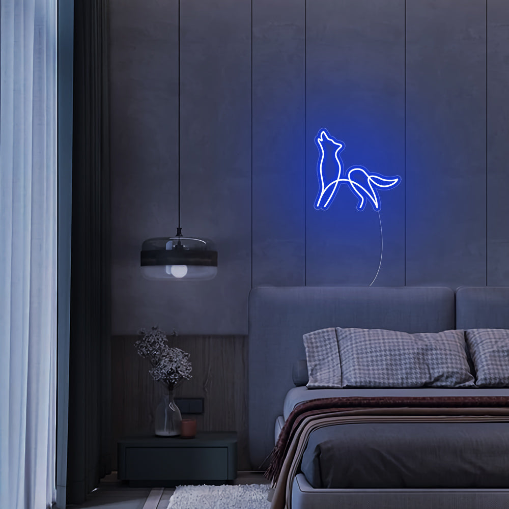 Mini Wolf LED Neon Signs Led Neon Lighting