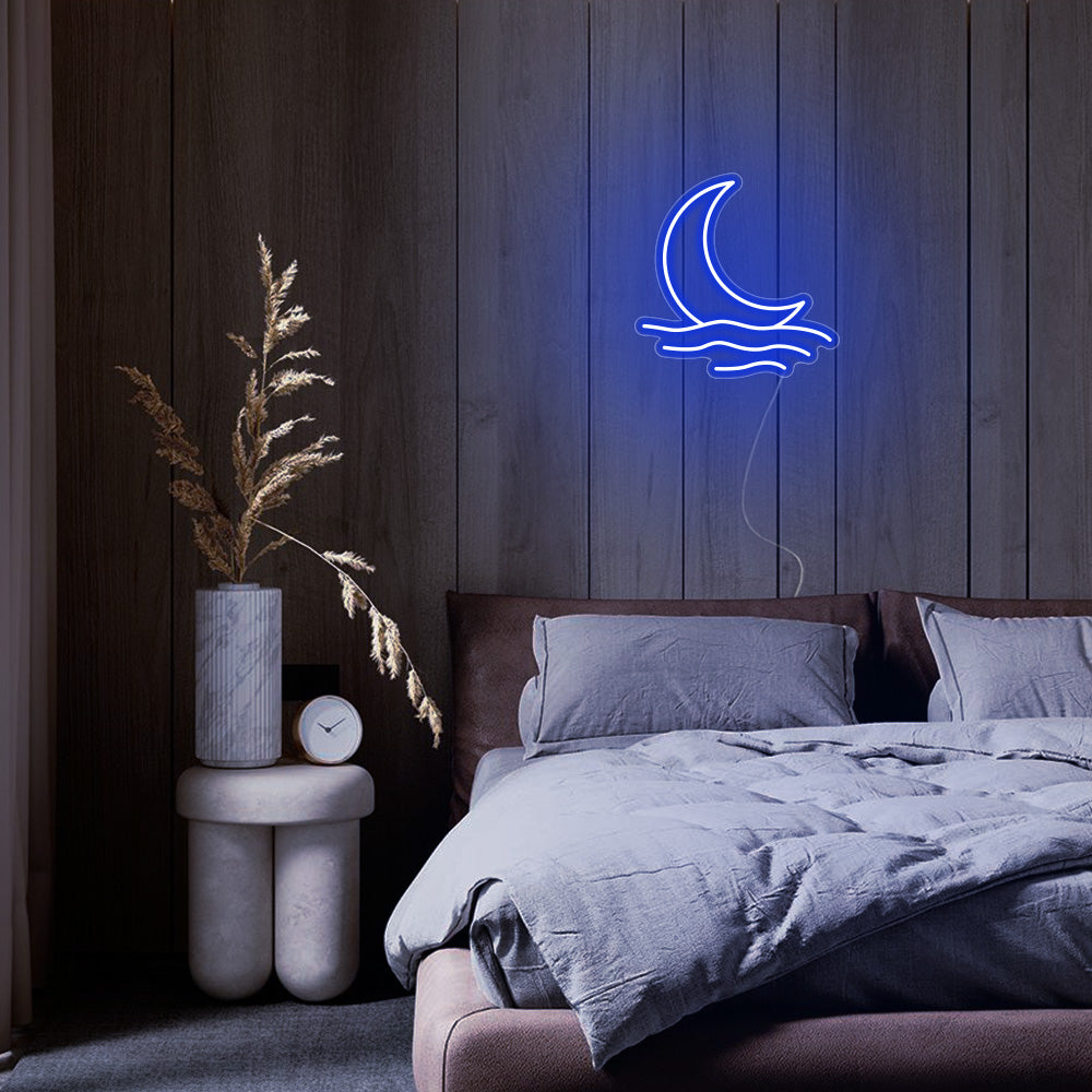 Mini Sea rises Moon LED Neon Signs Led Neon Lighting