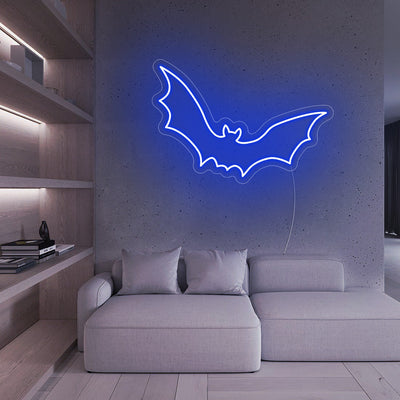 Bat Cartoon logo LED Neon Sign Halloween Neon Sign