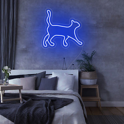 Cat Neon Signs Led Neon Light Pet Room Decoration