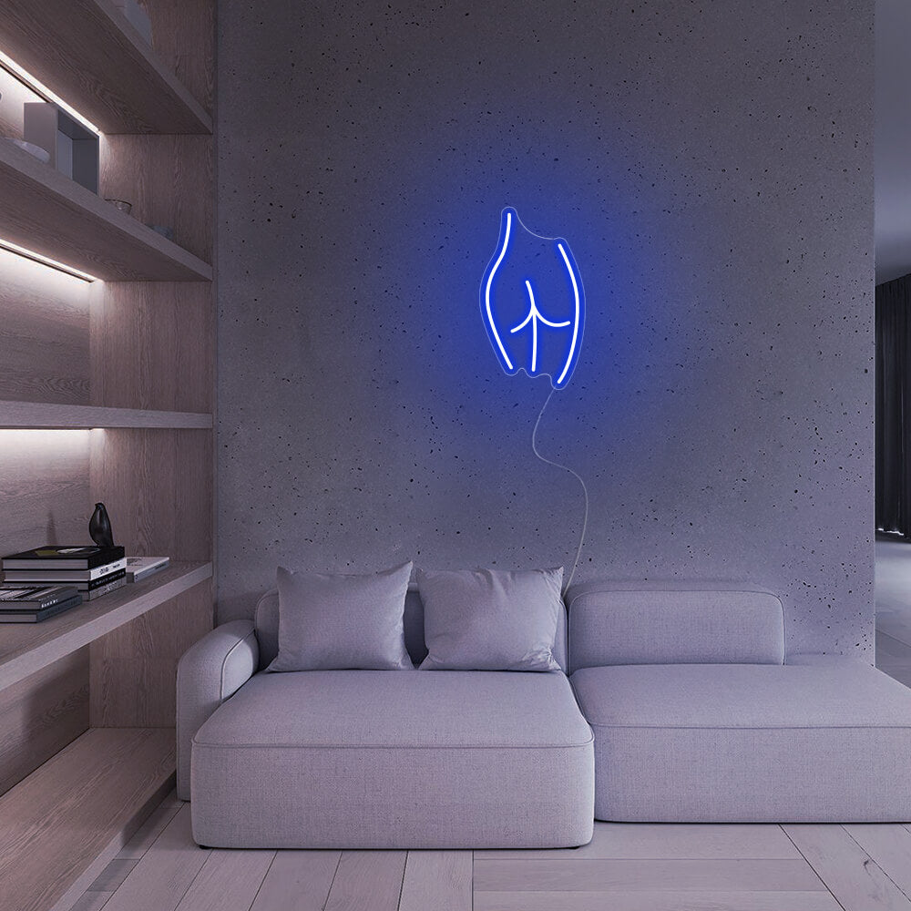 Mini Lady Buttocks LED Neon Signs Led Neon Lighting