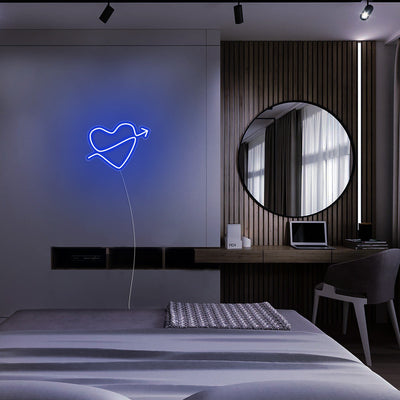 Mini Heart with Arrow LED Neon Signs Led Neon Lighting