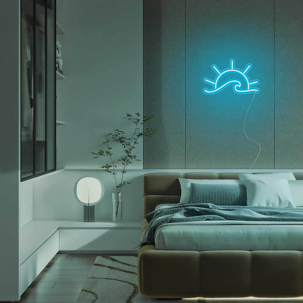 Mini Sunrise sea LED Neon Signs Led Neon Lighting