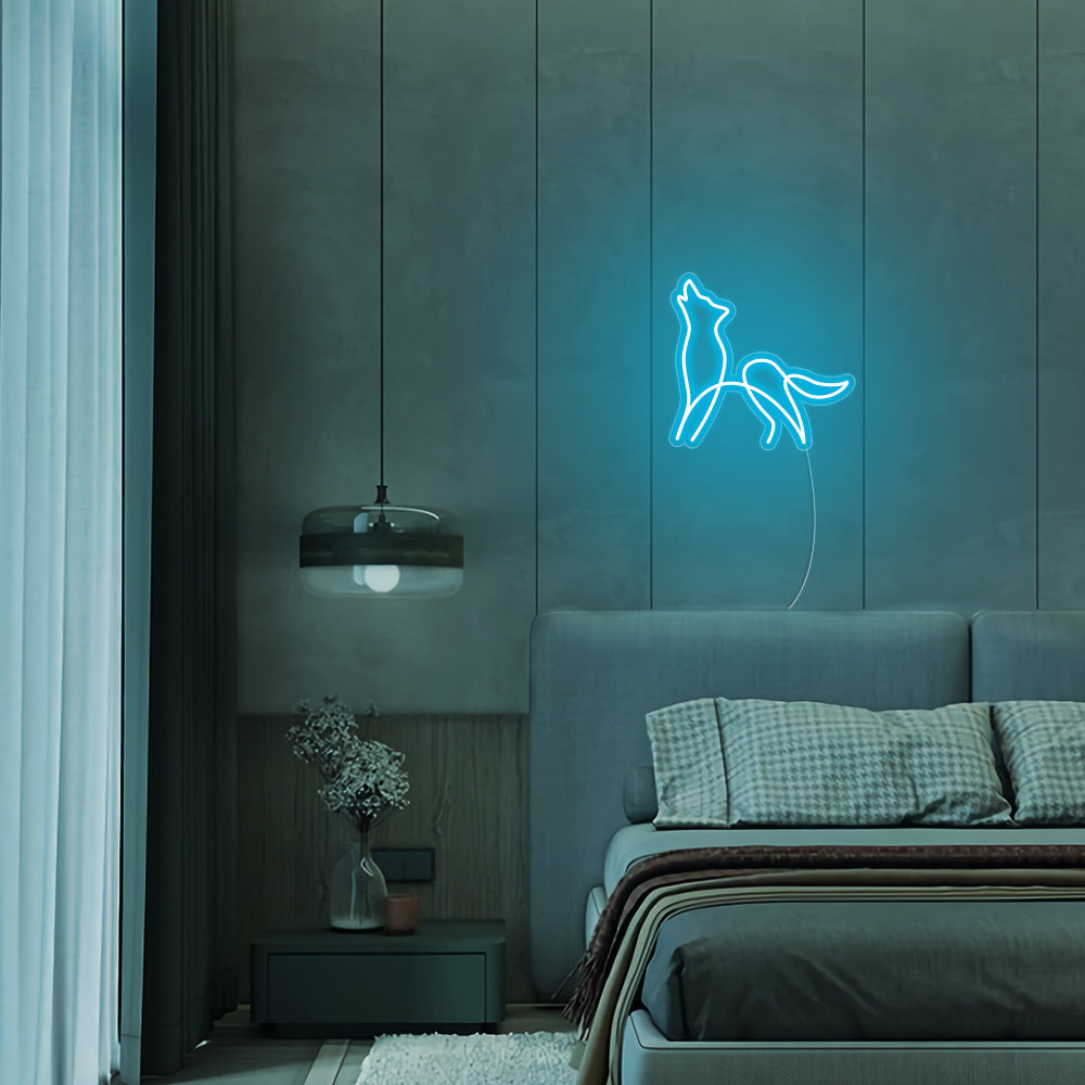 Mini Wolf LED Neon Signs Led Neon Lighting