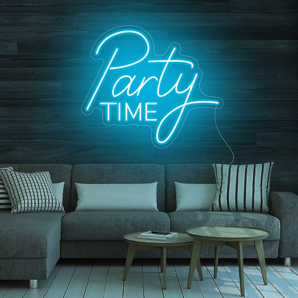 Party TIME Neon Signs Led Neon Light Party Decoration