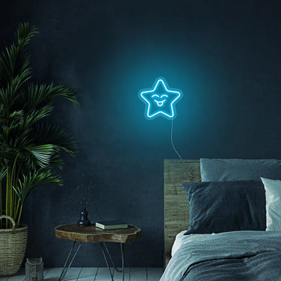 Mini Smile Star LED Neon Signs Led Neon Lighting