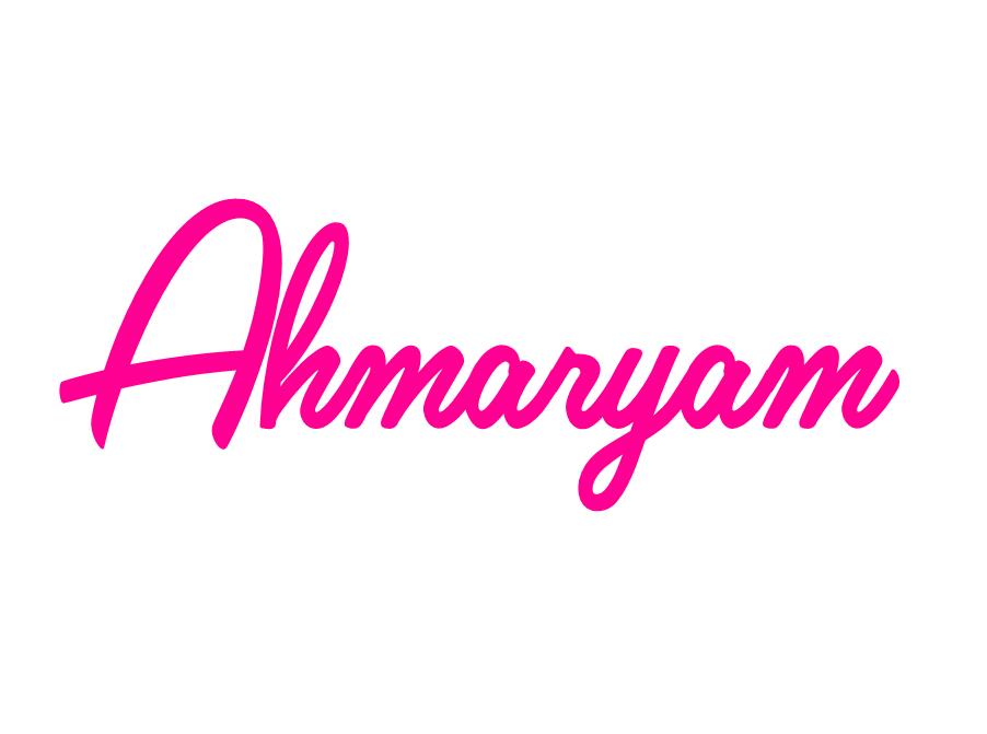 Ahmaryam Neon Sign