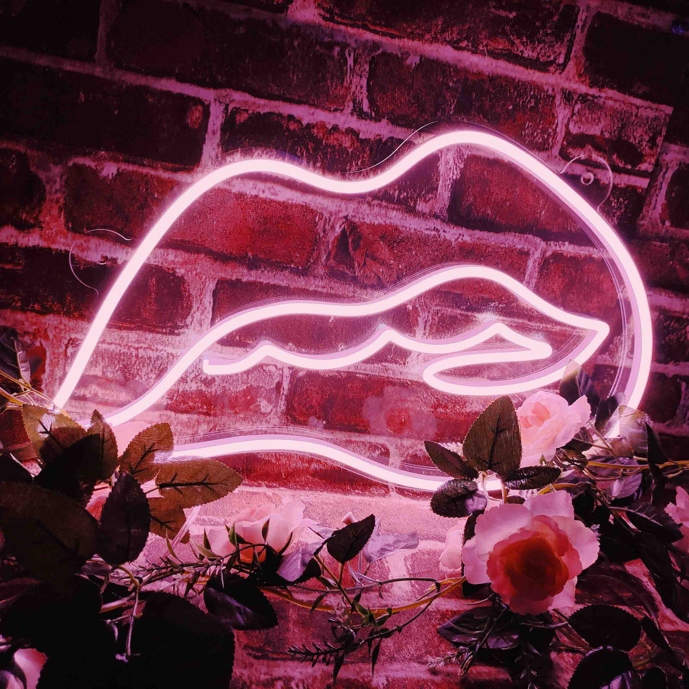 Biting Lips Neon Signs Led Neon Lighting