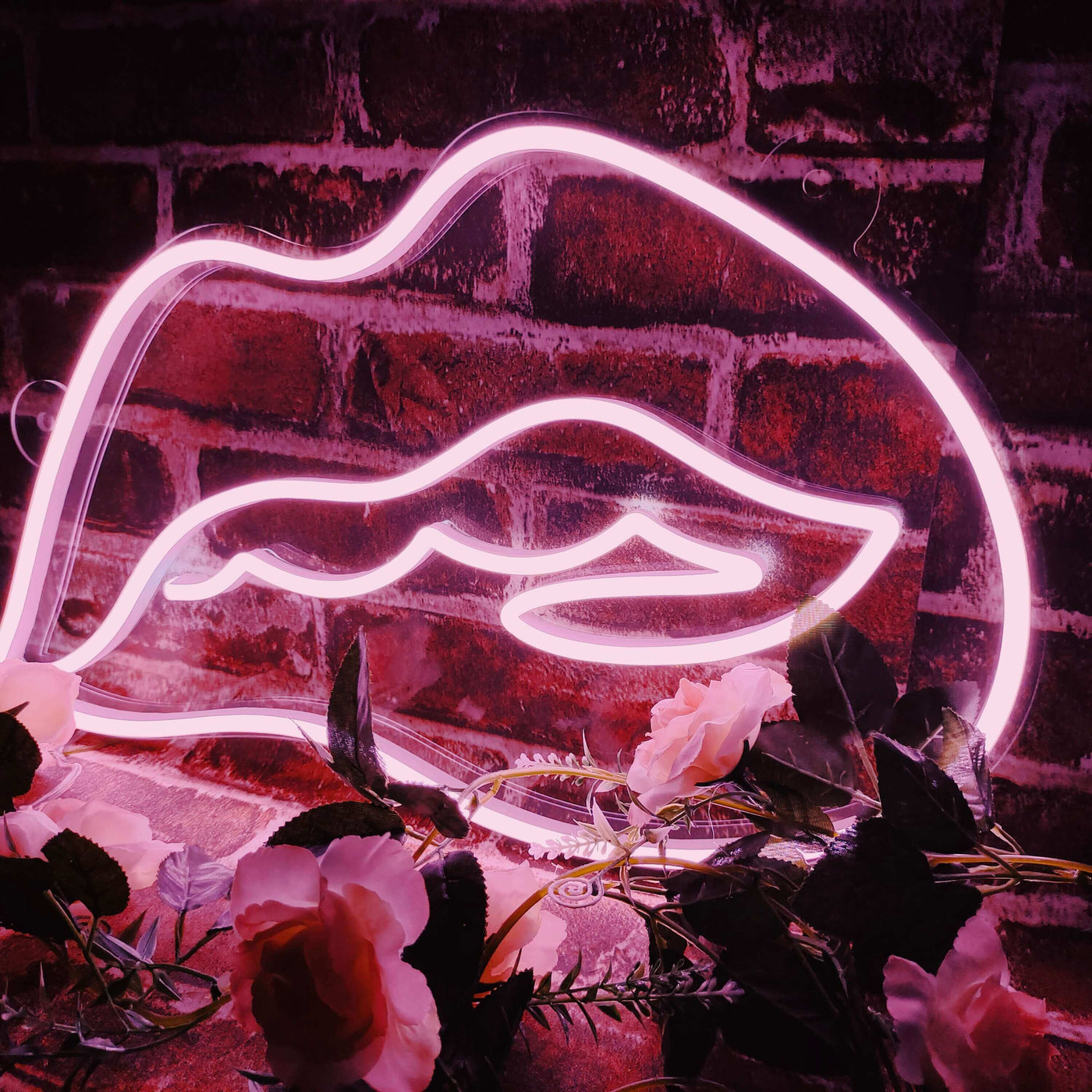 Biting Lips Neon Signs Led Neon Lighting