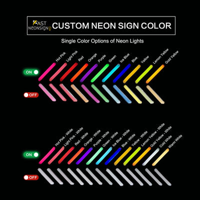 Sophia Heart- LED Neon Name Signs, Custom Name Neon Signs Led Neon Lighting