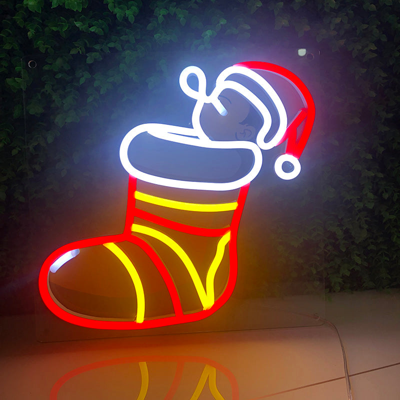 Christmas Socks Neon Signs Led Neon Lighting - 1